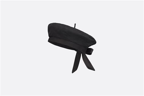 black leather beret dior price|Dior Arty Adiorable Beret Black Wool.